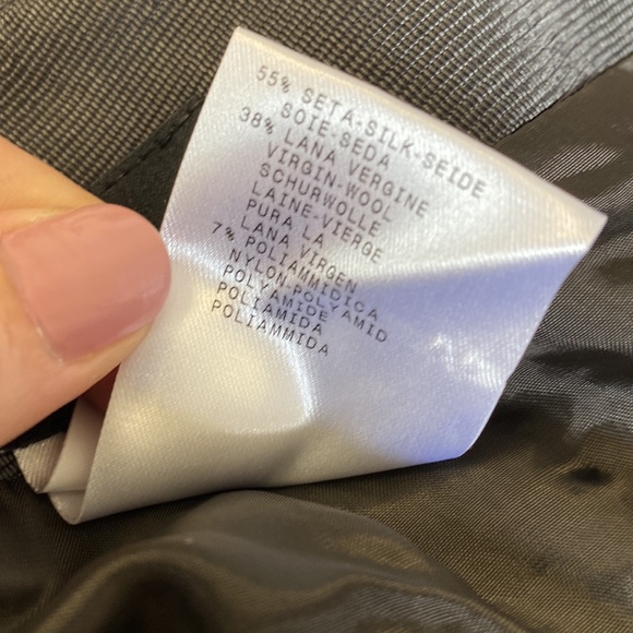 Giorgio Armani Tulip Boucle Bow Waist Pocket Skirt 44 L 8 - Picture 6 of 6